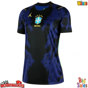 Brazil Replica Away Stadium Shirt for Women World Cup 2026 Short Sleeve